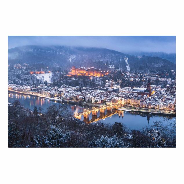 Schöne Wandbilder Winterliches Heidelberg