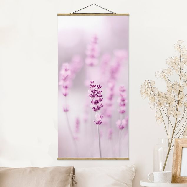 Bilder für die Wand Zartvioletter Lavendel
