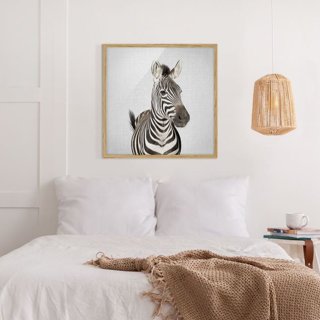 Wandbilder mit Rahmen Zebra Zilla