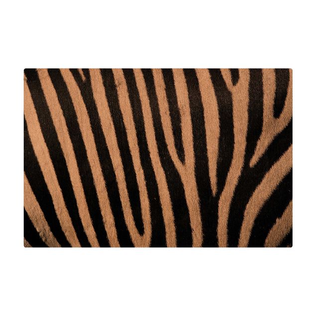 Große Teppiche Zebrafell