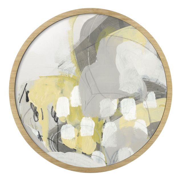 Kunstdrucke mit Rahmen Zitronen im Nebel II