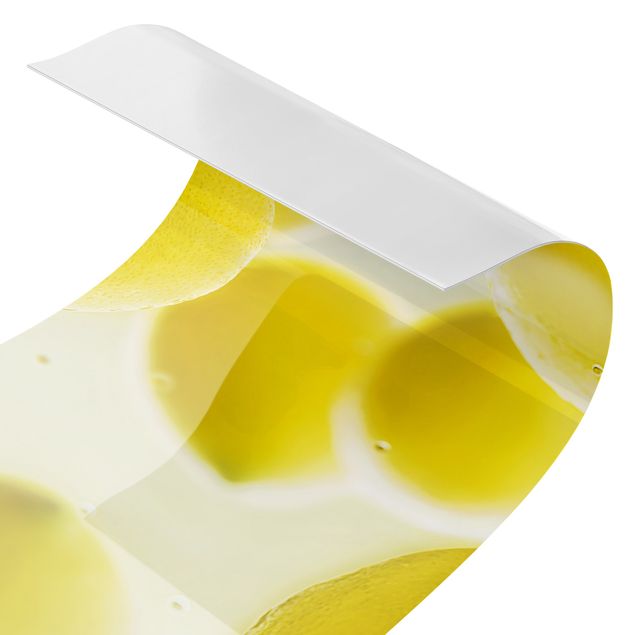 Klebefolien Zitronen im Wasser